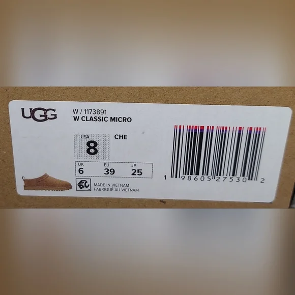 UGG Women's Suede Slip-On Boot in Chestnut/Tan - Picture 3 of 3